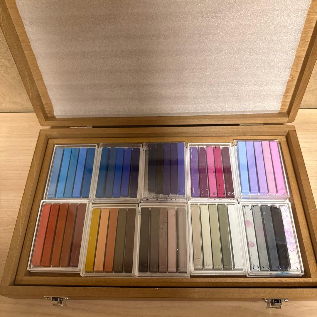 ホルベイン アーティスト オイルパステル 100 木箱入