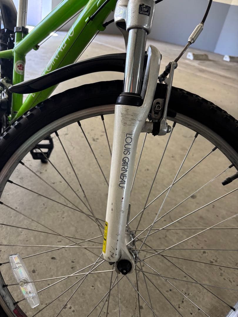 LOUIS GARNEAU マウンテンバイク グリーン 24