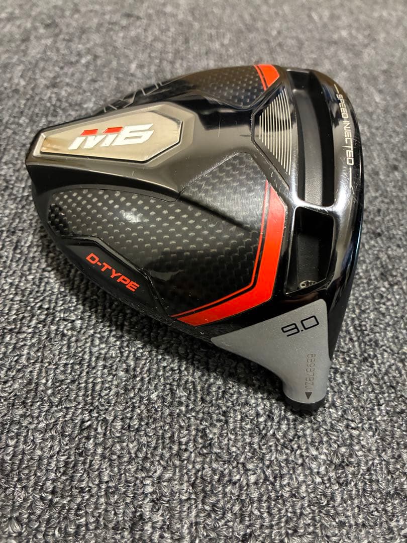 （そこそこ美品）テーラーメイド M6 Dタイプ　ドライバー9°　ヘッドのみ