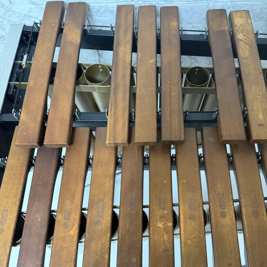 斉藤楽器製作所 マリンバ 立奏木琴 No.55 2オクターブ 25鍵　2個口発送