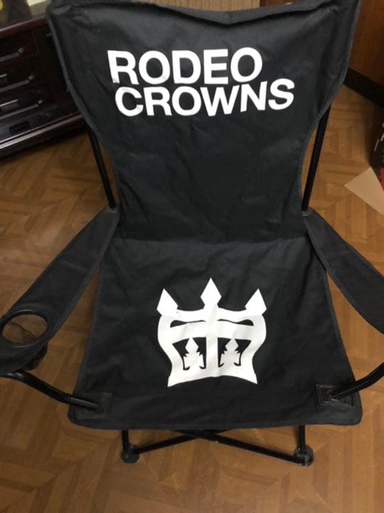 rodeocrowns ノベルティ 折りたたみチェアー 3脚 おまけ付き