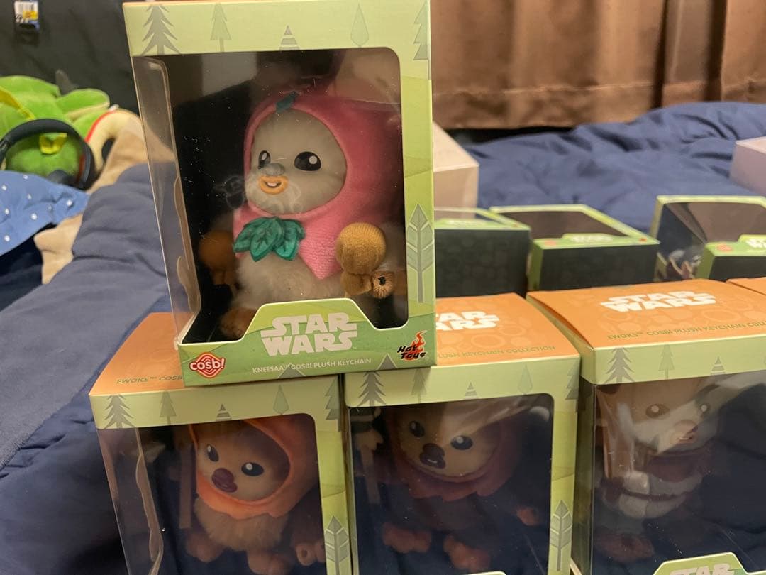 スター・ウォーズ Ewoks ぬいぐるみキーチェーン 8体セット