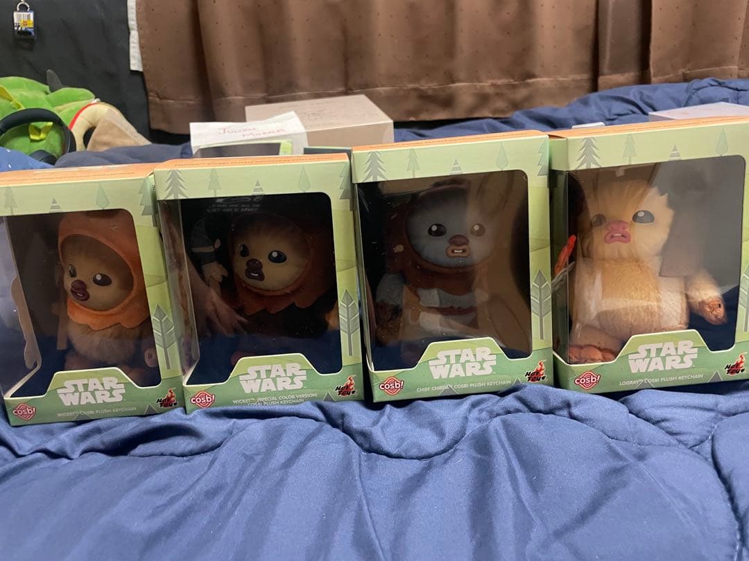 スター・ウォーズ Ewoks ぬいぐるみキーチェーン 8体セット