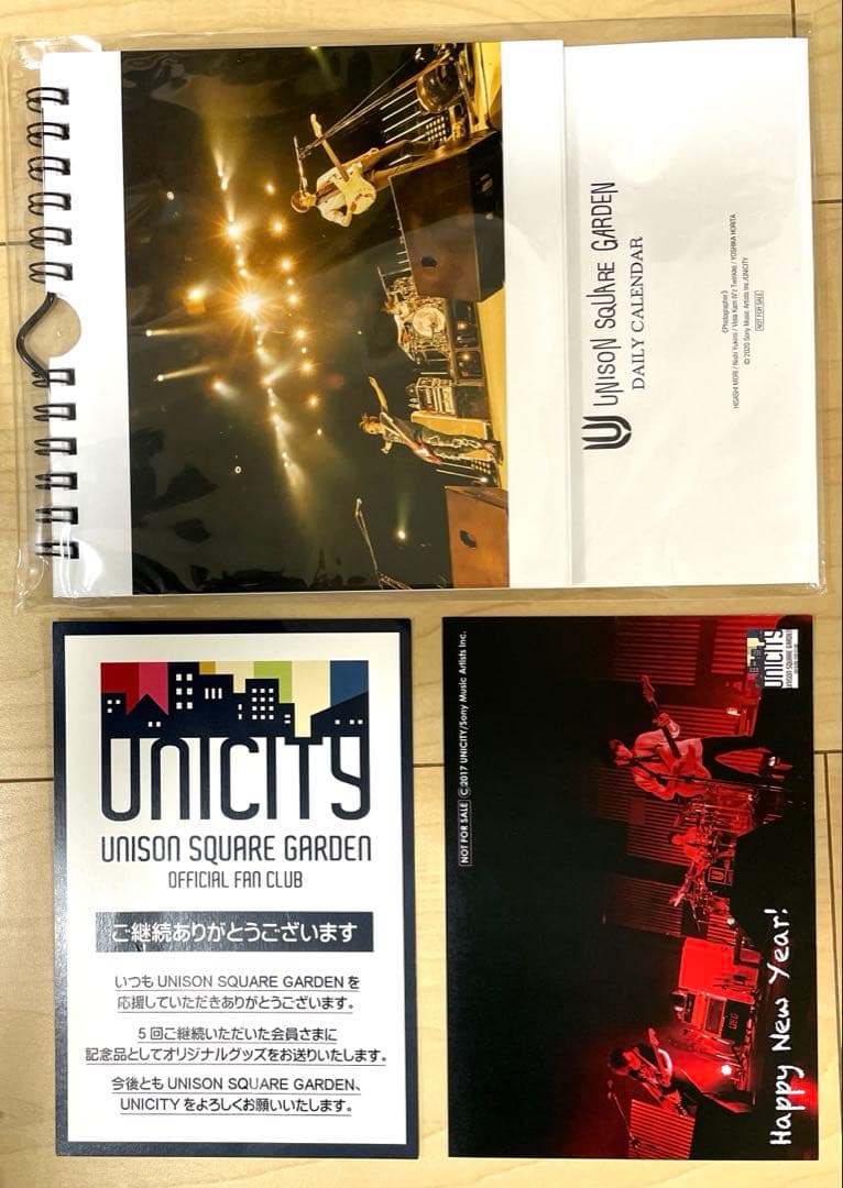 【UNIMAG】ユニゾンファンクラブ会報Vol.1〜21＋グッズ数点セット