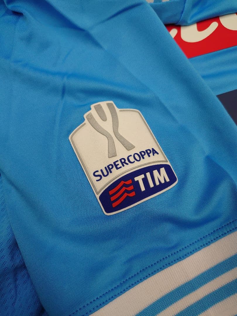 12/13 ナポリ ホーム 半袖  スーペルコッパ ユニフォーム新品未使用タグ付