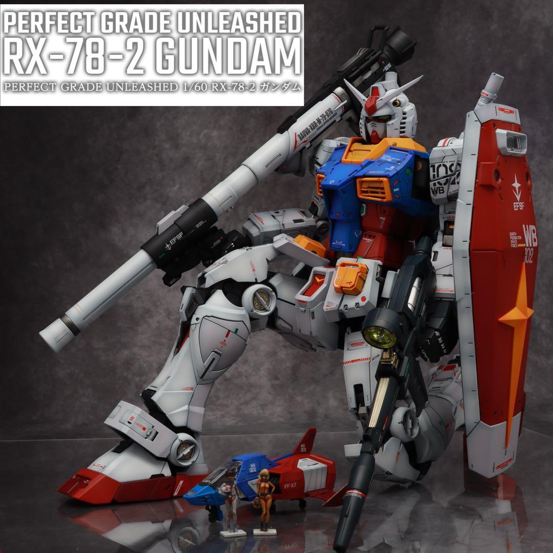 PG UNLEASHED RX-78-2 ガンダム ガンプラ 塗装済　完成品