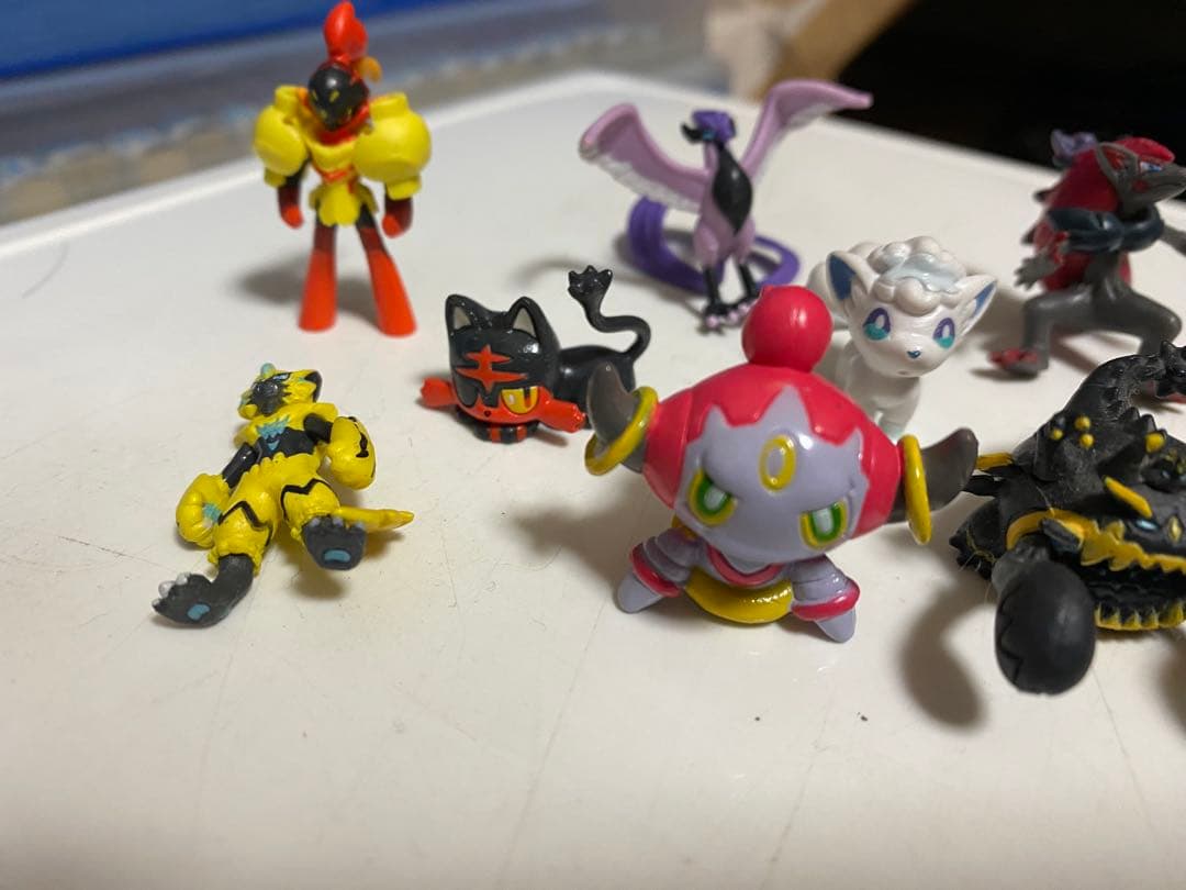 ポケモン ゲットコレクションズ　フィギュア　アクジキング　フーパ　ガオガエン