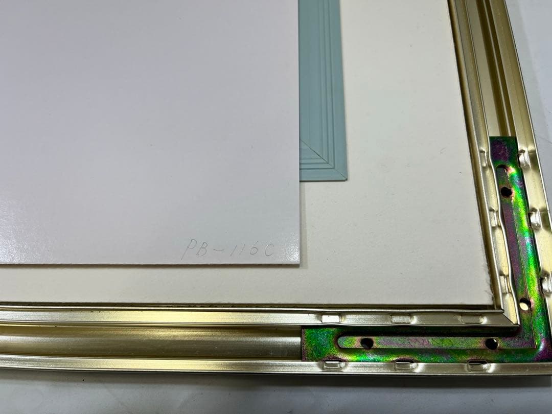 a0131-54笹倉鉄平　アートポスター　ハイベルアート　「ラゴ　マジョーレ」