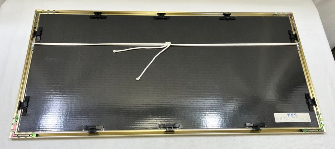 a0131-54笹倉鉄平　アートポスター　ハイベルアート　「ラゴ　マジョーレ」