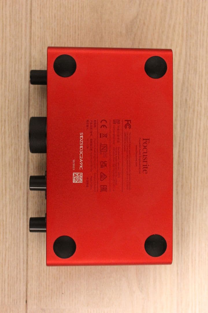 【Gen4】Focusrite Scarlett Solo