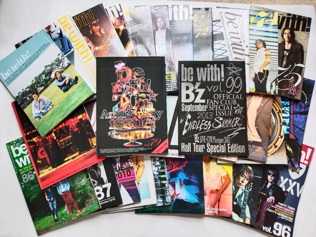 \ B'z ファンクラブ会報 ★60冊+ゴールドディスク★ /