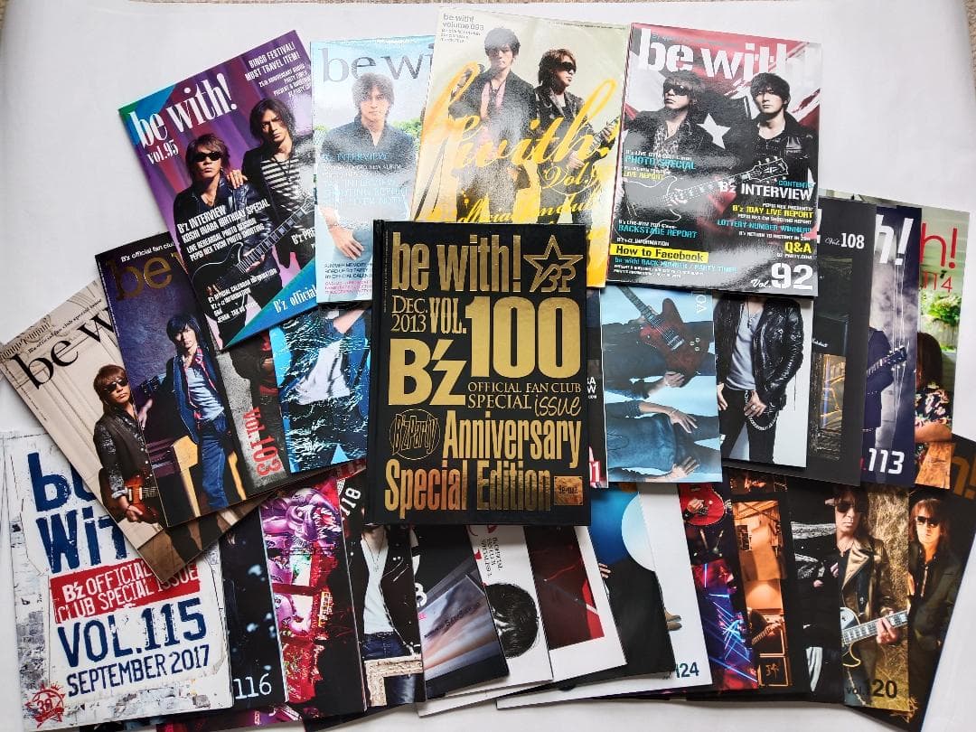 \ B'z ファンクラブ会報 ★60冊+ゴールドディスク★ /