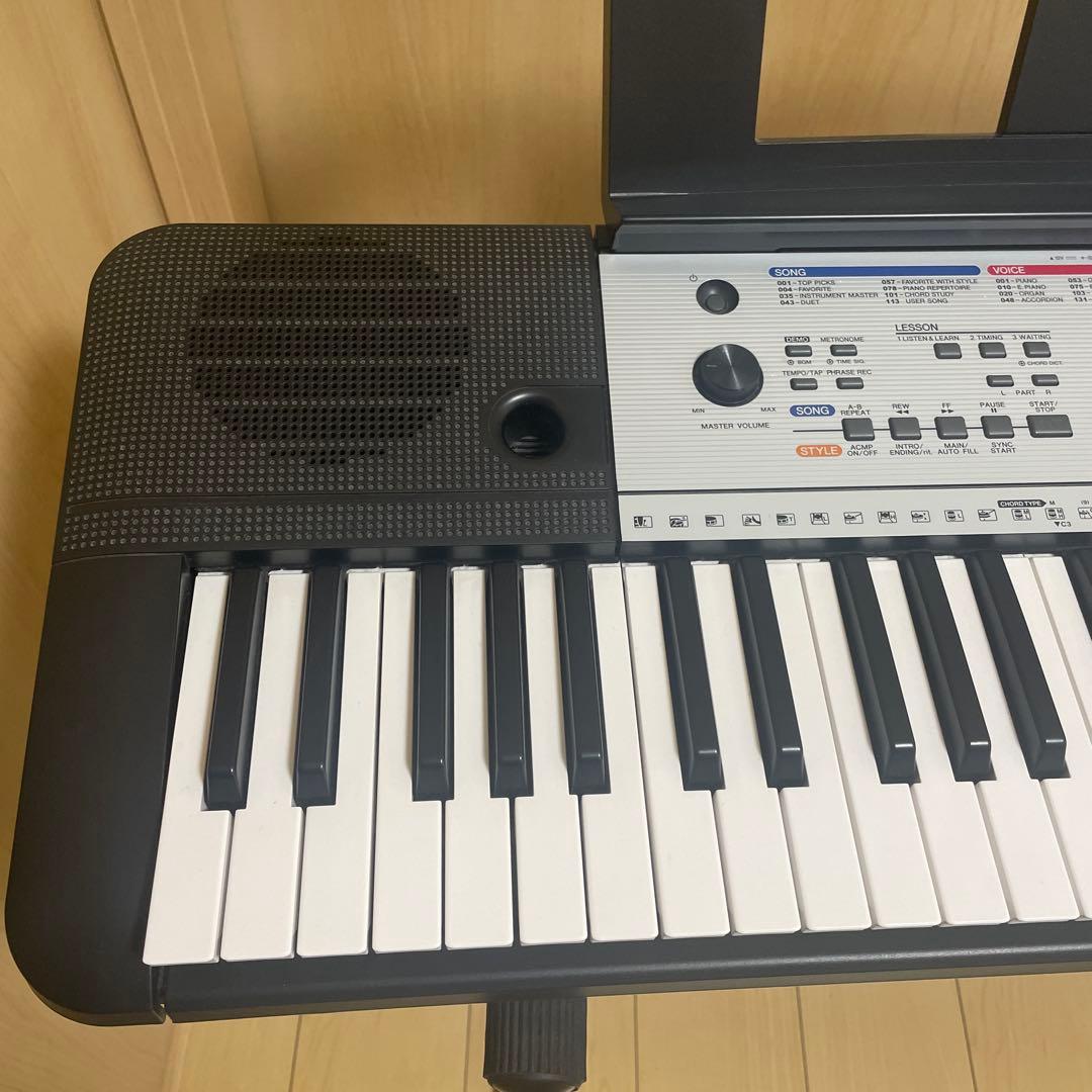 Yamaha 61鍵キーボード　ヨーロッパ　ピアノス電子ピアノ　スタンドセット