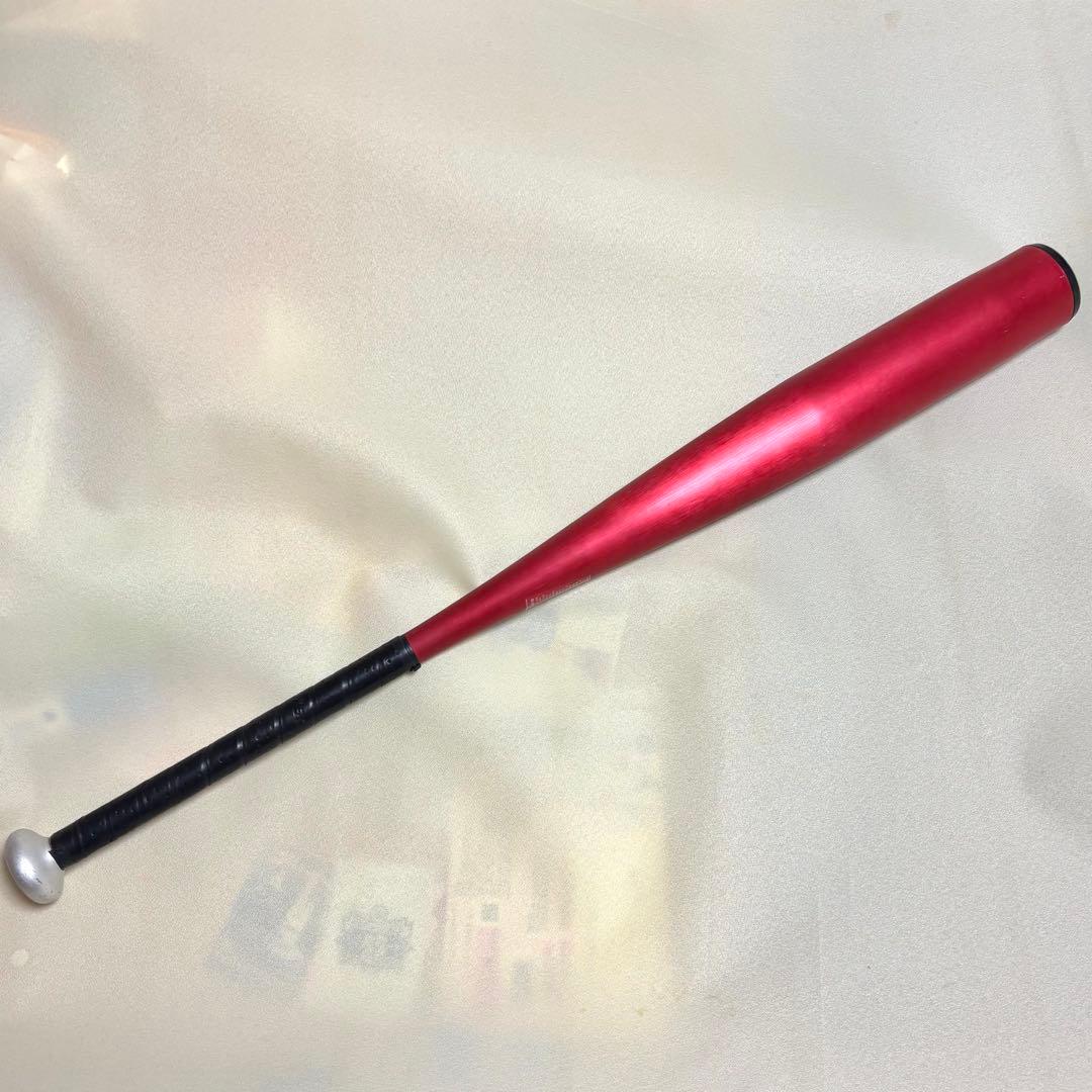 ミズノ Vコング VKONG 02 一般 軟式 金属 82㎝ 720g 赤