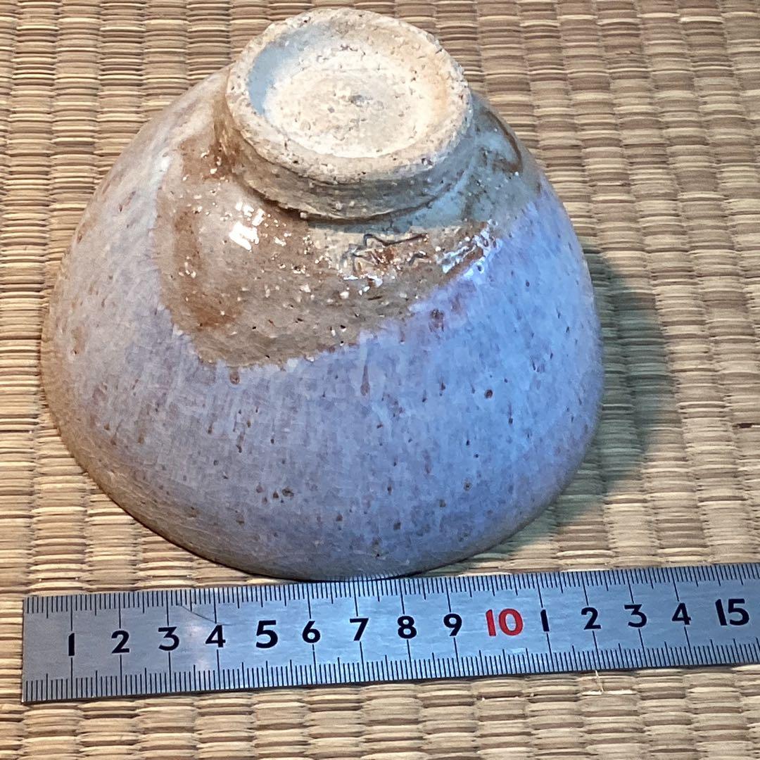 萩焼　玉おとこ山野坂康起作　抹茶茶碗