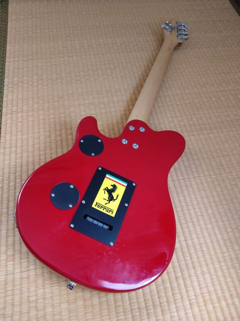 価格交渉ご自由に!ギター。赤虎目