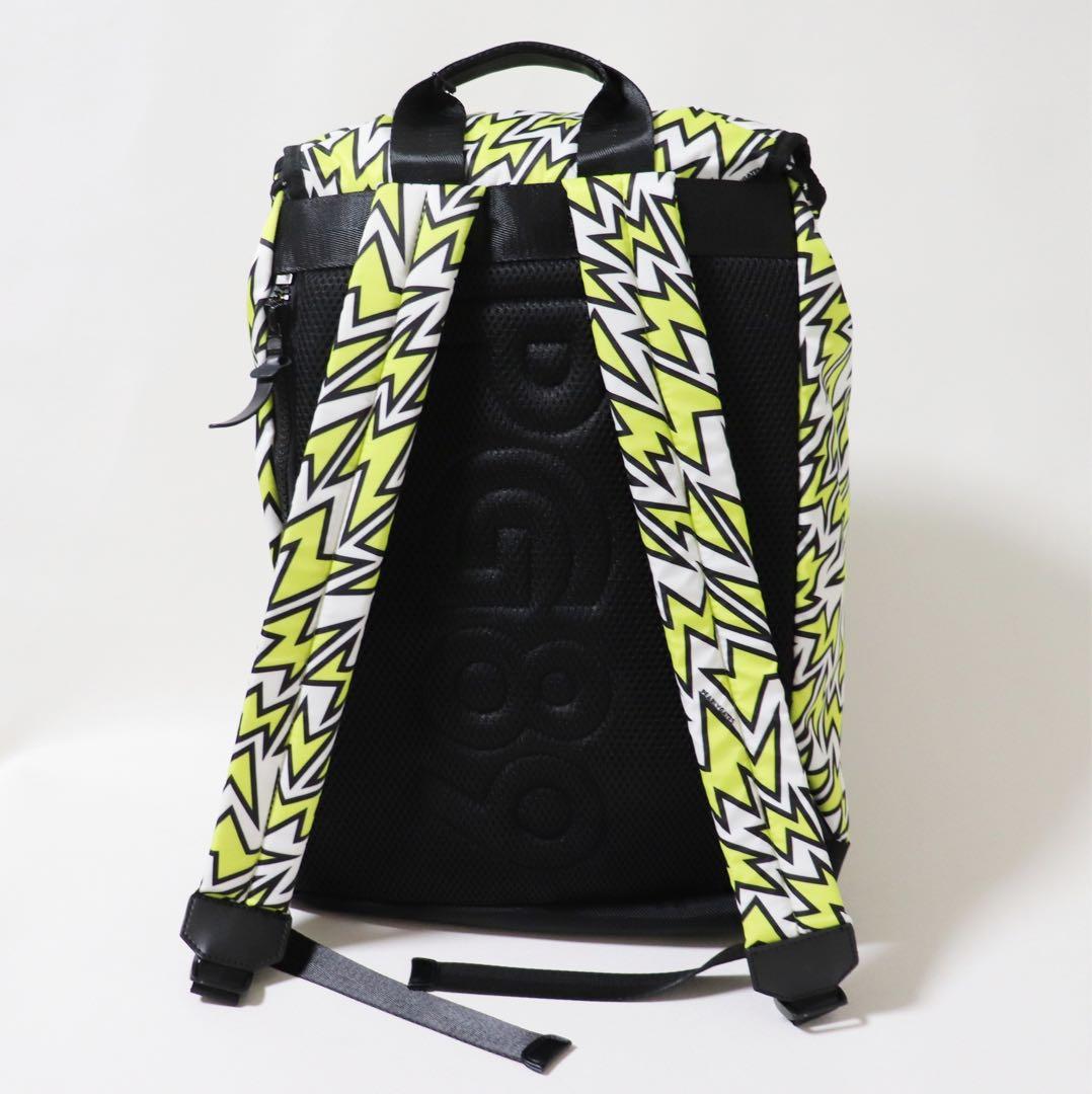 《パーリーゲイツ》新品 ユニセックス ハードエレキ柄リュック バックパック