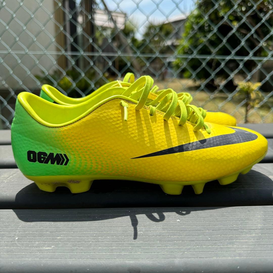 ナイキ マーキュリアル ヴェイパー Ⅸ HG-V ACC(イエロー×ライム)