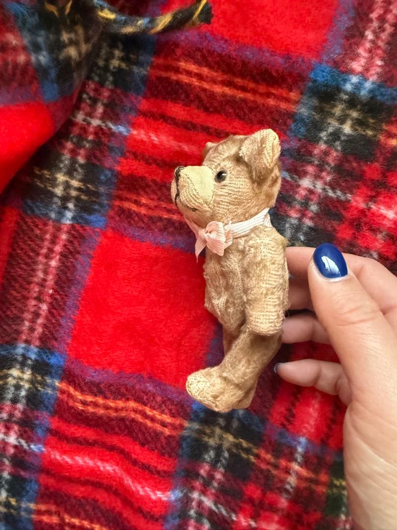 アンティーク　ちいさなくまのぬいぐるみ　テディベア