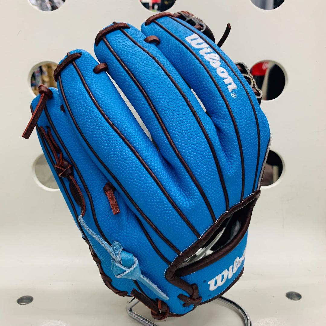 限定　ウイルソン　WBW103784　一般用　軟式用　内野手用　87型　型付け済