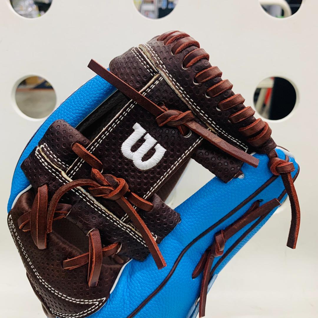 限定　ウイルソン　WBW103784　一般用　軟式用　内野手用　87型　型付け済