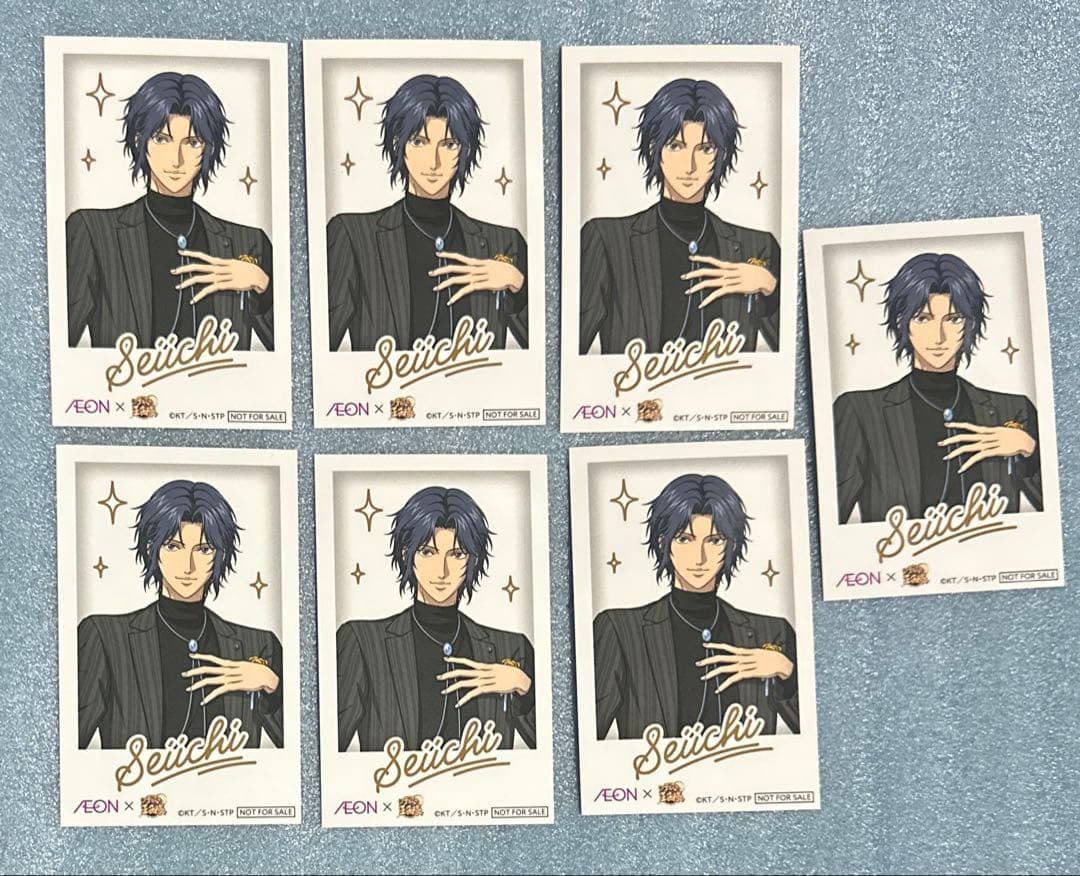 テニスの王子様 テニプリ イオン 特典 限定 幸村精市 チェキ風カード 7枚