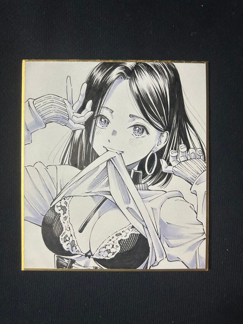 ガガイモ　直筆　イラスト　サイン　会場一点もの