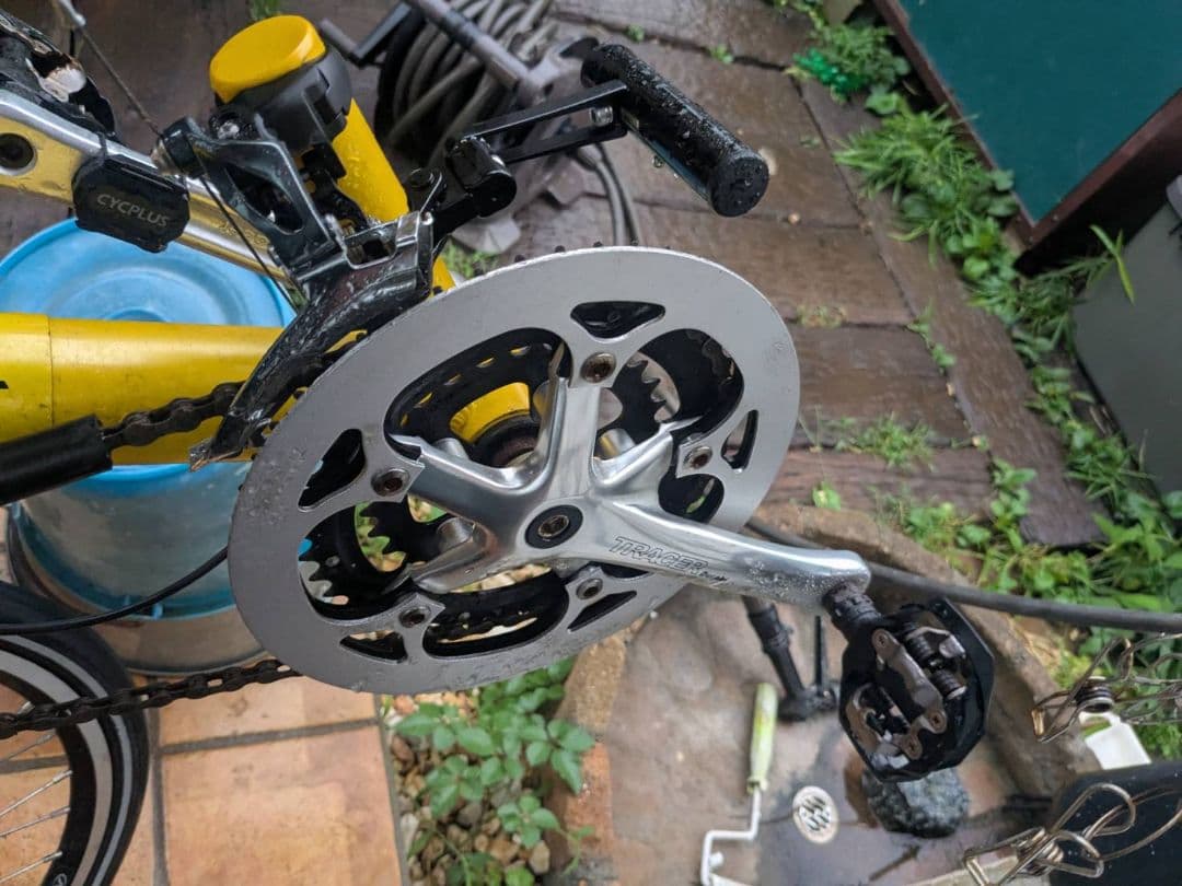 PROGRESSIVE 片持フォークリカンベント 　スラム→シマノコンポ載替