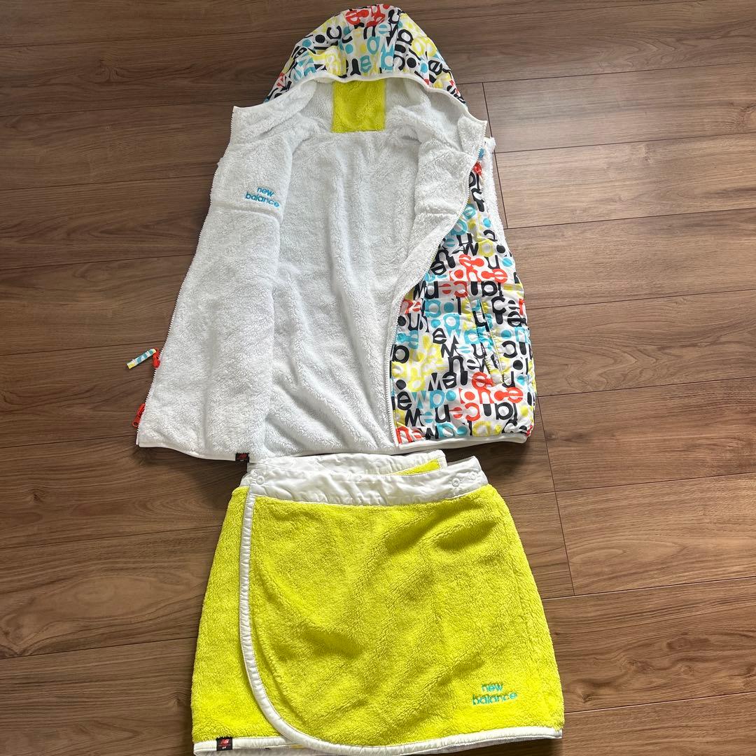 ニューバランスゴルフレディースウェア セットアップリバーシブル防寒