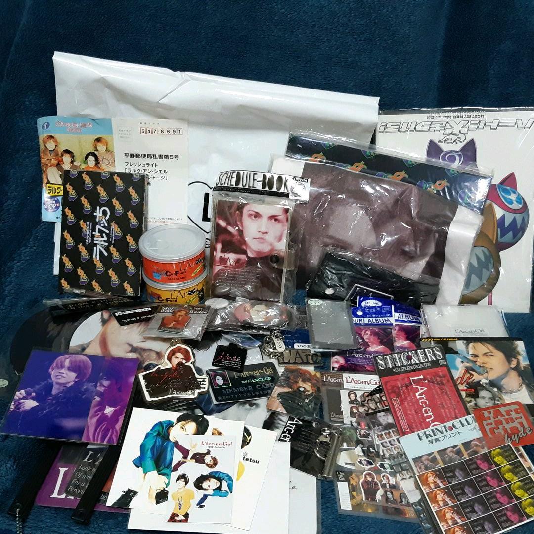L'Arc~en~Ciel コンサートグッズ、ファングッズ等(hyde多め)