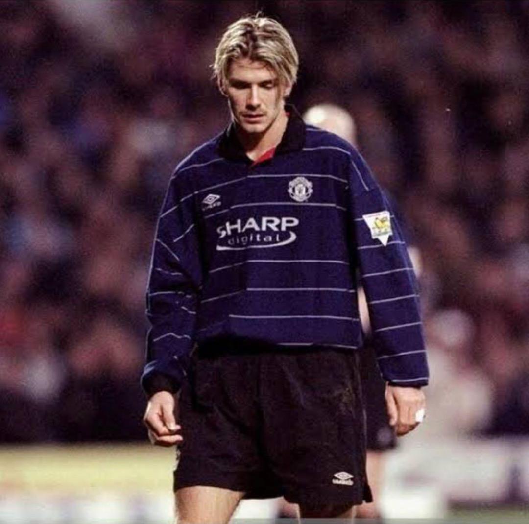 UMBROマンチェスターユナイテッド 99/00 アンブロ　パイル アウェイユニ