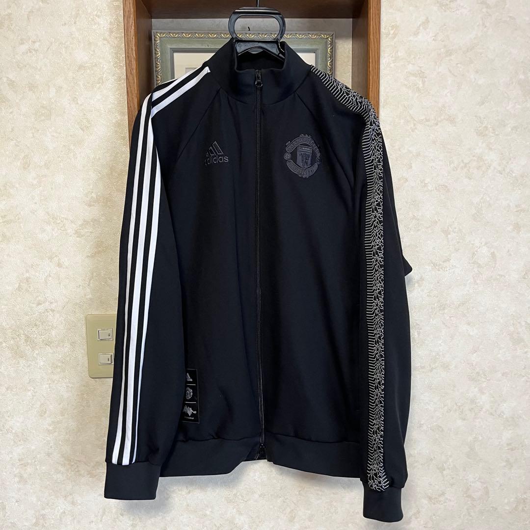 adidas マンチェスターユナイテッド　トラックジャケットM