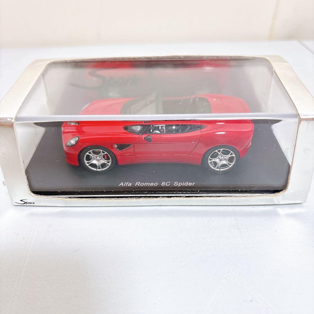 【希少】spark 1/43 Alfa Romeo 8C スパイダー