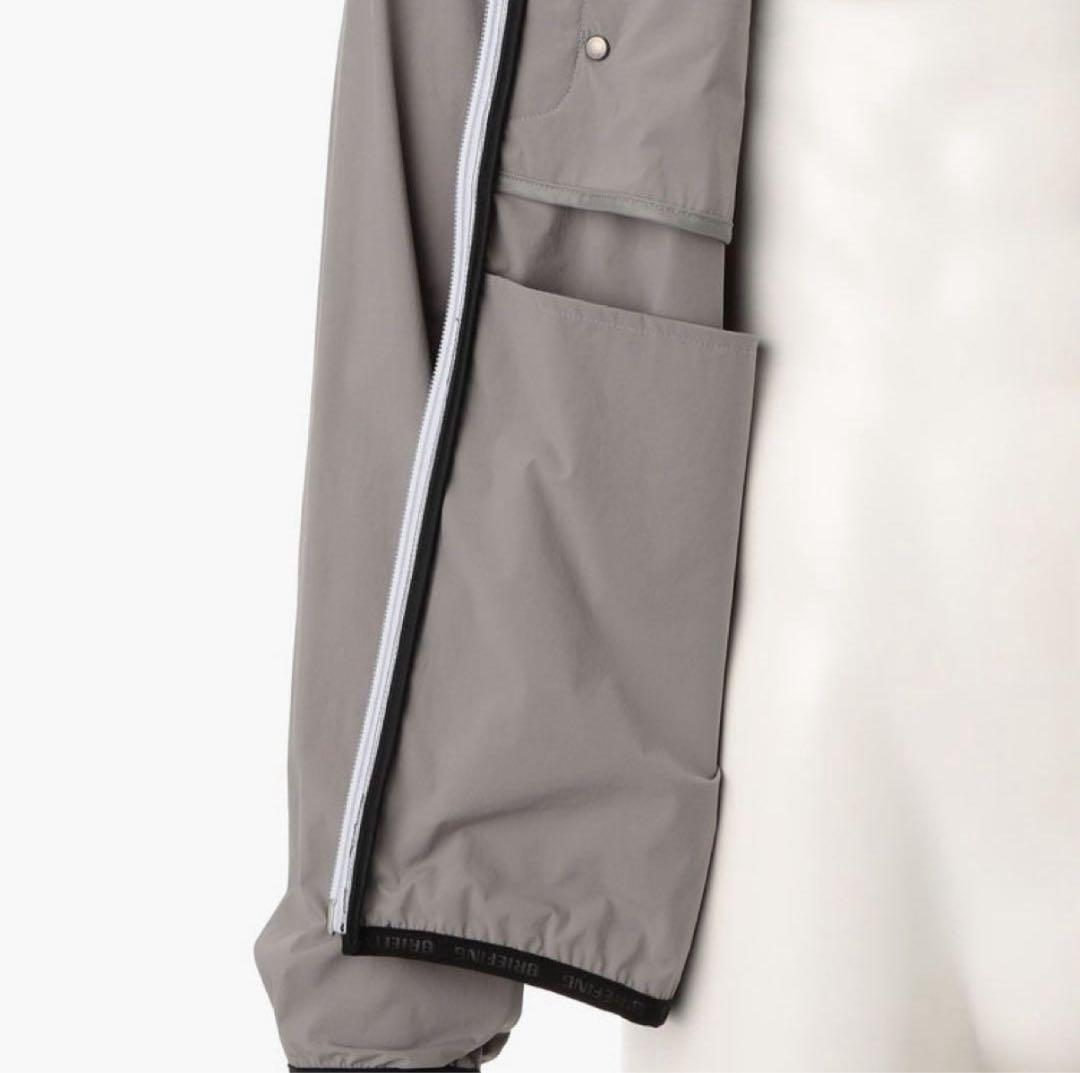 【新品・タグ付き】 今期新作 BRIEFING メンズウィンドブルゾン グレーL