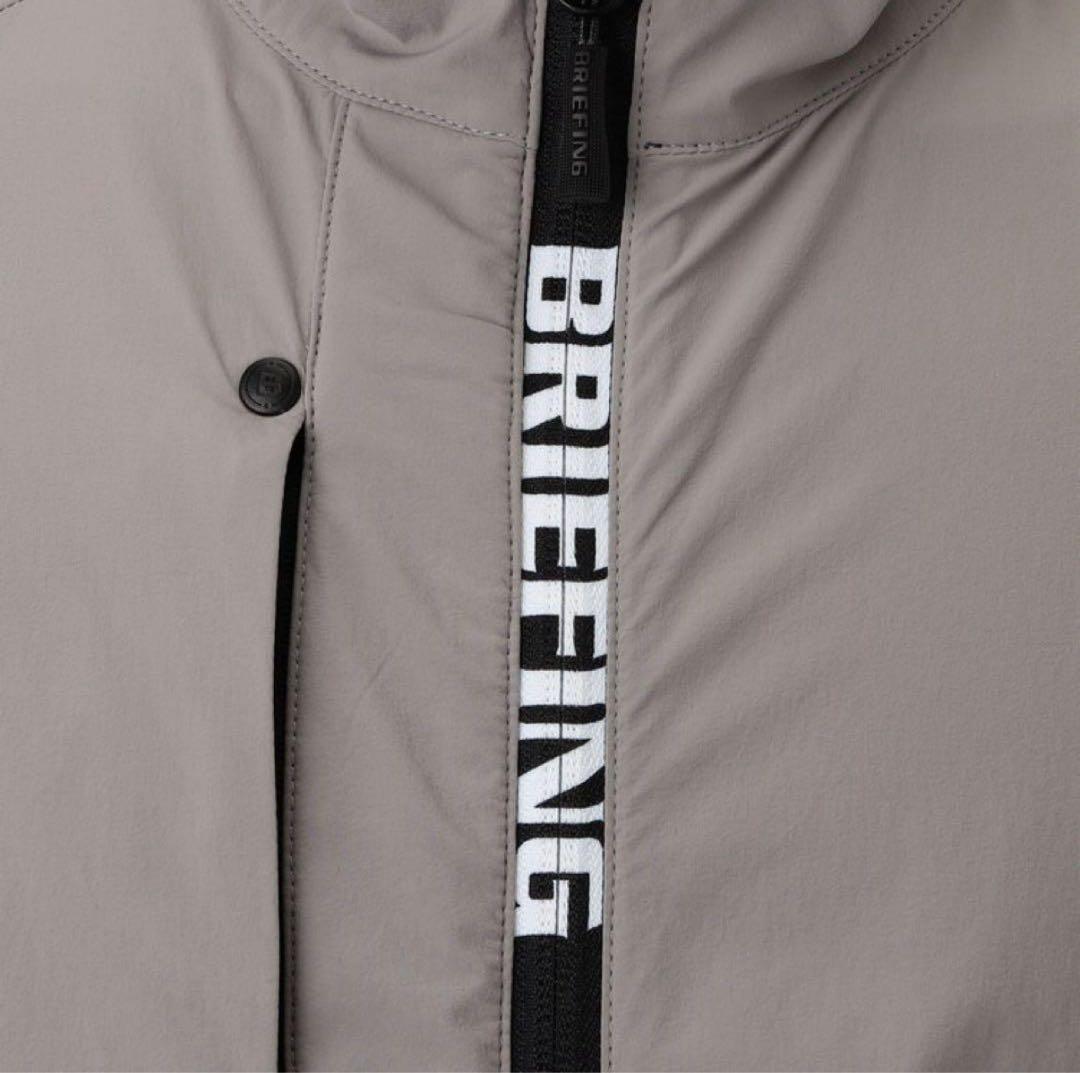 【新品・タグ付き】 今期新作 BRIEFING メンズウィンドブルゾン グレーL