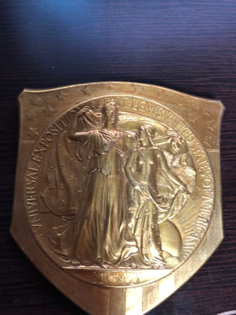 1904年　セントルイス万国博覧会　記念メダル