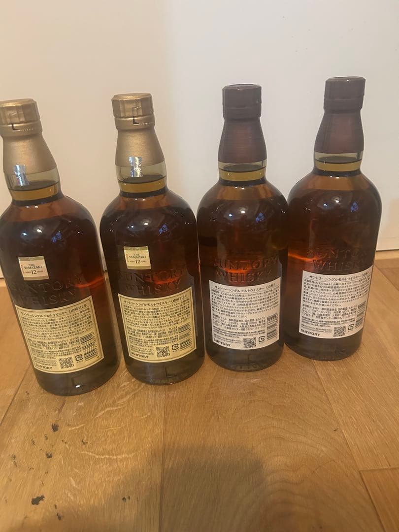 山崎 12年 正規品 山﨑NA 4本セット