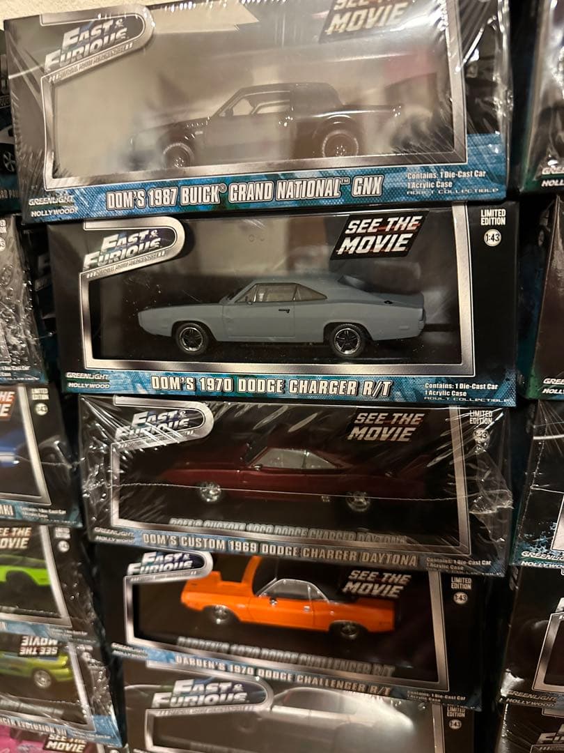 ワイルドスピード　25台　1/43 fast furious レア