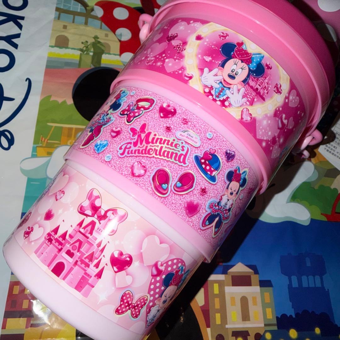ミニー の ファンダーランド パルパルーザ ポップコーンバケット 未使用