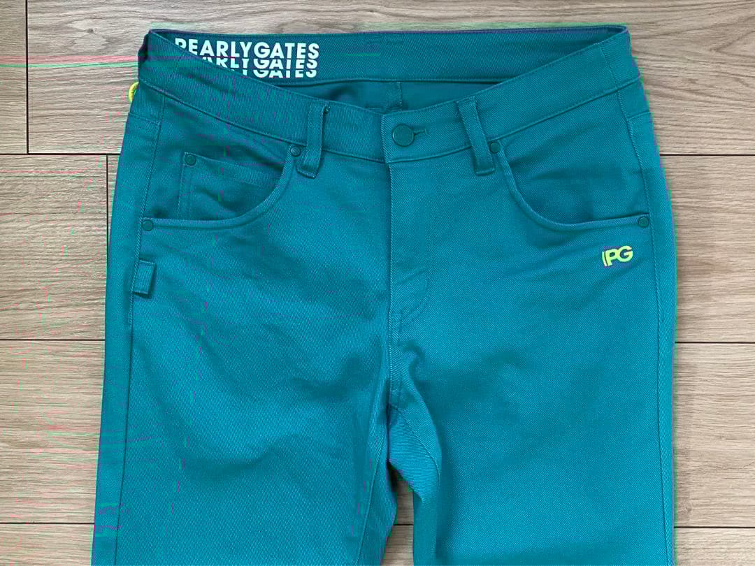 PEARLY GATES パーリーゲイツ ストレッチパンツ グリーン