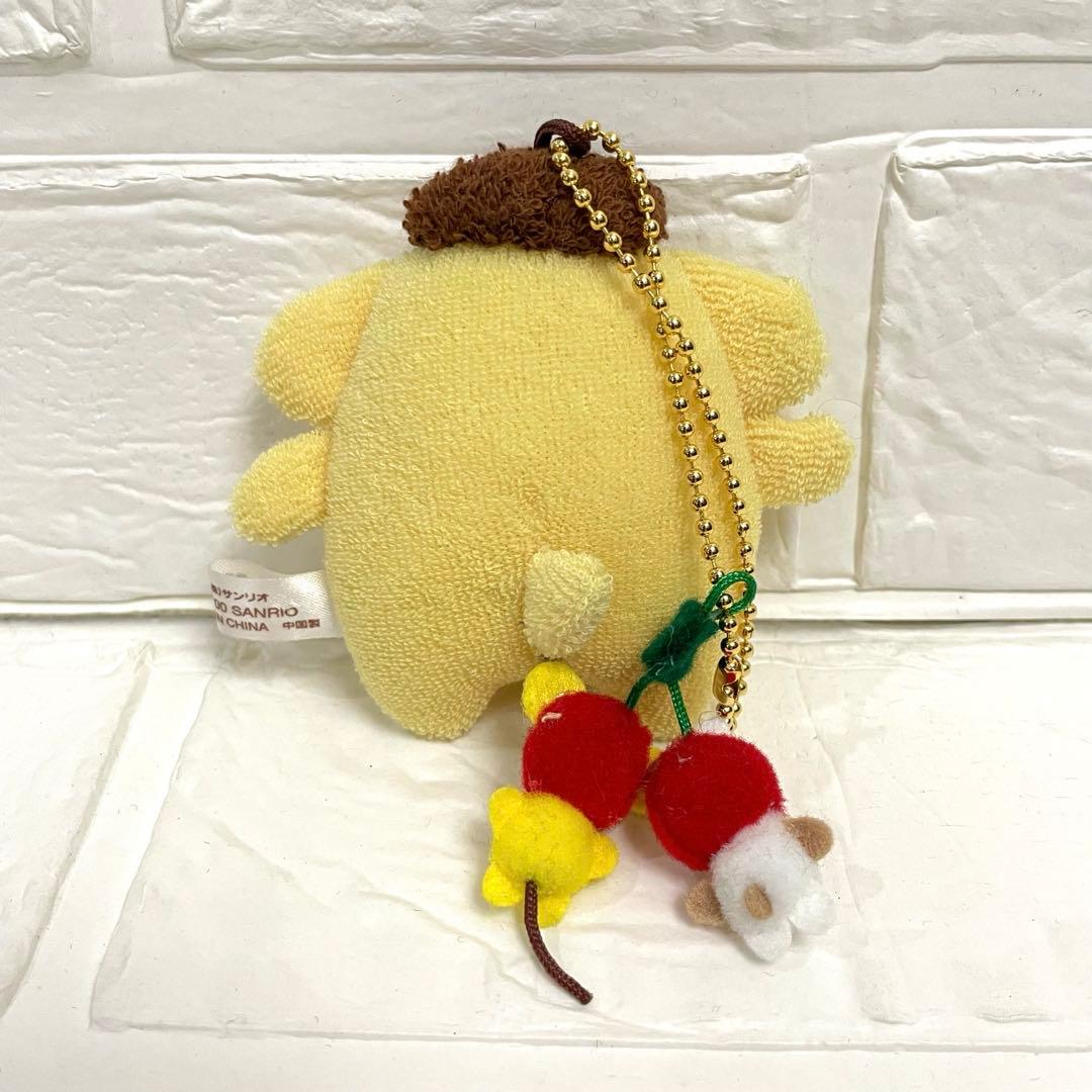 ♡激レア♡初期 サンリオ ポムポムプリン さくらんぼ マスコット チェーン付き