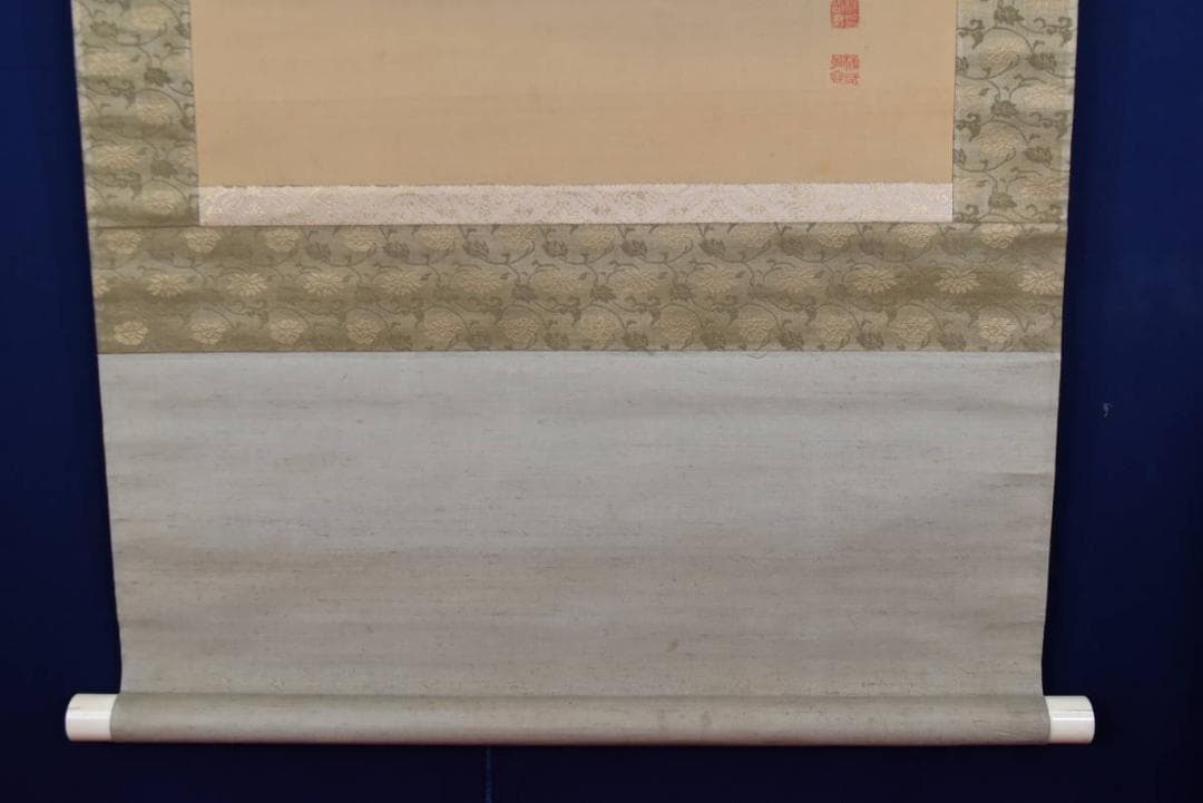 【真作】森寛斎/蓬莱山図/掛軸☆宝船☆AA-952