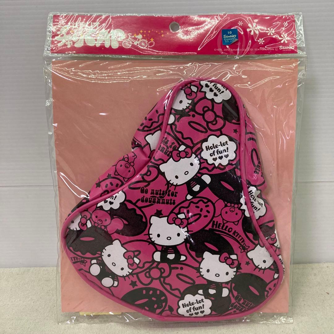 【新品★2012年製】サンリオ　ハローキティ　チャリCAP　サドルカバー