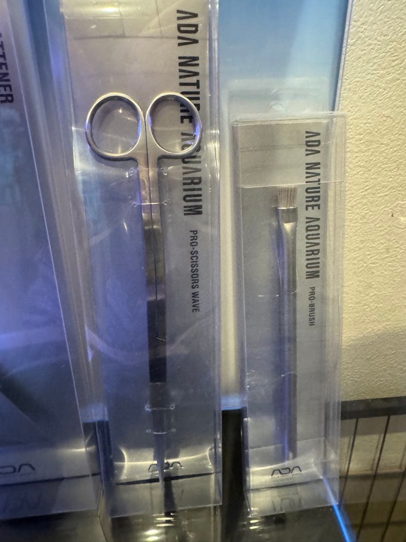 ADA ネイチャーアクアリウム　プロピンセット等メンテナンスセット　水草水槽