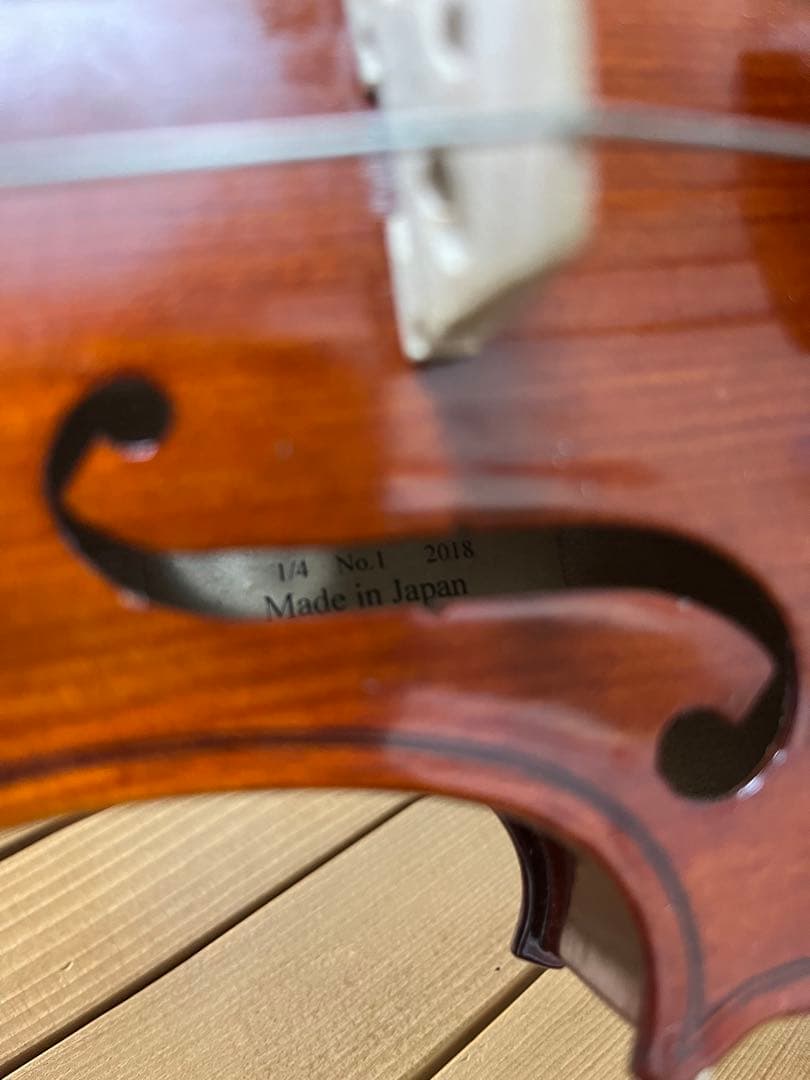 恵那バイオリン　1/4 No.1 2018年製