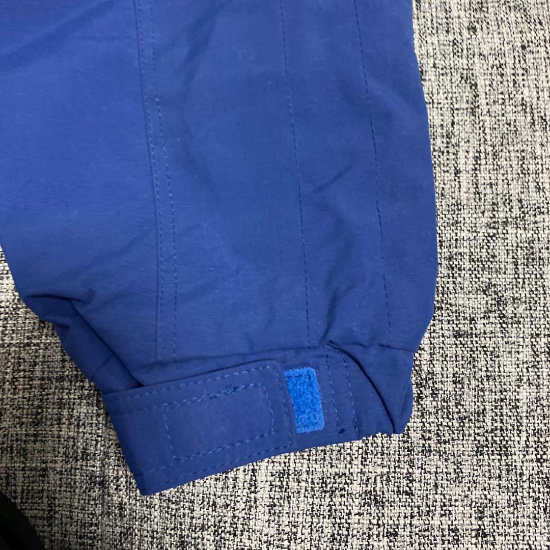 美品　ノースフェイス　スノボウェア　スキー　ジャンプスーツつなぎ　青　110