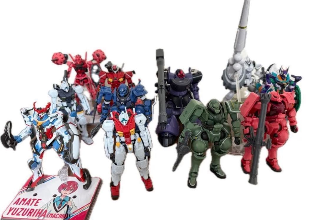 ジークアクス　ガンプラジャンク11点