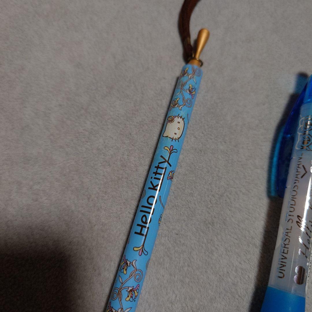 奈*々様 未使用だがインク詰まりで書けず しかし激レア キティ USJ ボールペ
