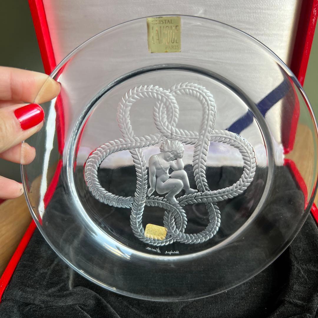 ルネ・ラリック　クリスタルガラス　お皿1/6