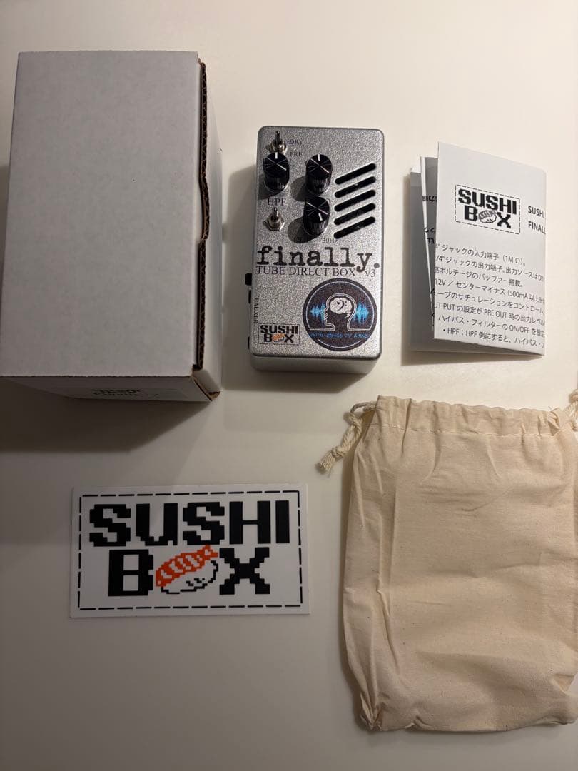 ベース SUSHI BOX finally TUBE DIRECT BOX v3 /DI